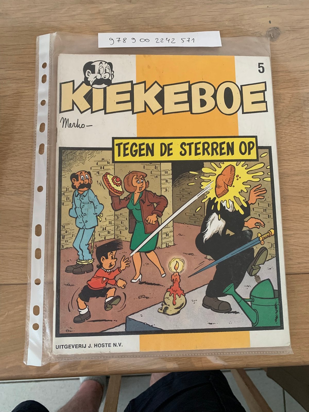 Kiekeboe - Tegen de sterren op (eerste druk), Enlèvement ou Envoi, Comme neuf