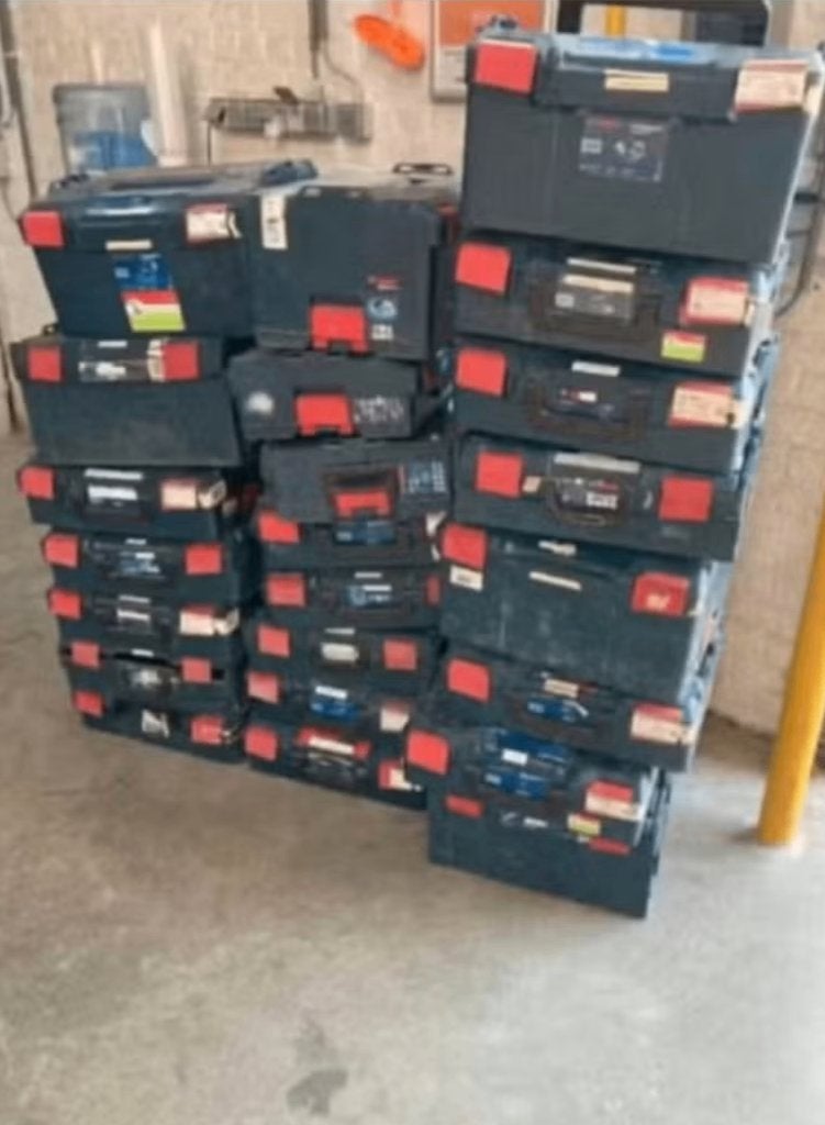 lot bosch sortimo bakken, Doe-het-zelf en Bouw, Ophalen, Gebruikt
