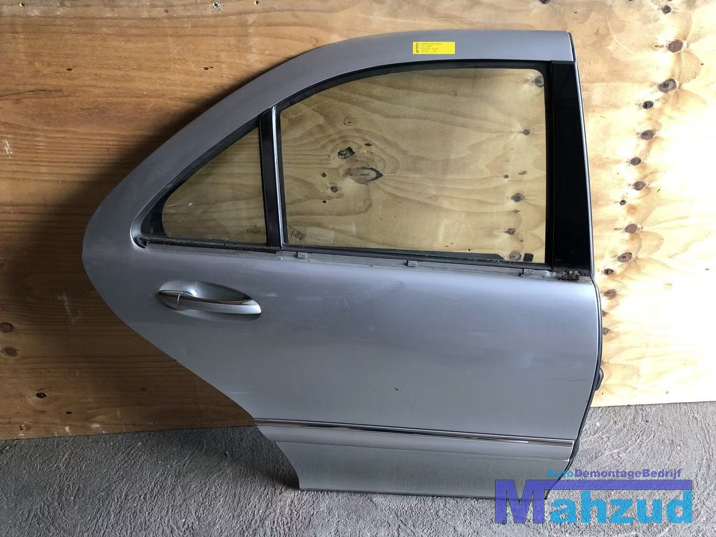 MERCEDES S W220 Grijs zilver rechts achter deur portier, Gebruikt, Mercedes-Benz AG, Deur, Mercedes-Benz