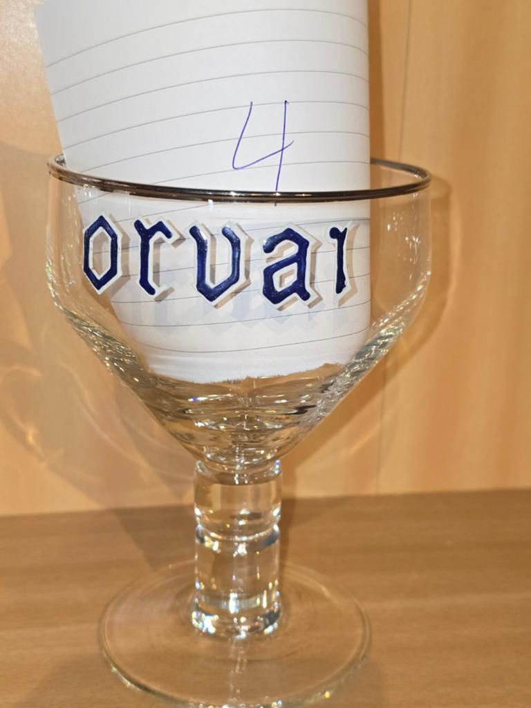 Verre Orval émaillés, Collections, Enlèvement