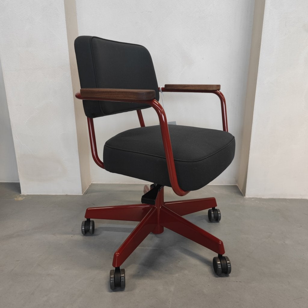 Vitra - Fauteuil Direction Pivotant - Jean Prouve - Twill, Antiquités & Art, Antiquités | Meubles | Chaises & Canapés, Enlèvement ou Envoi