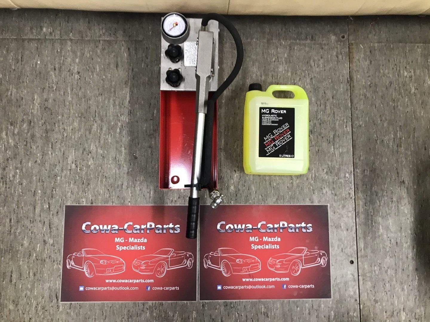 mg tf mgtf mgf mg f hydragas pomp kopen + 5 L originele vloe, -, -, Nieuw, Ophalen of Verzenden