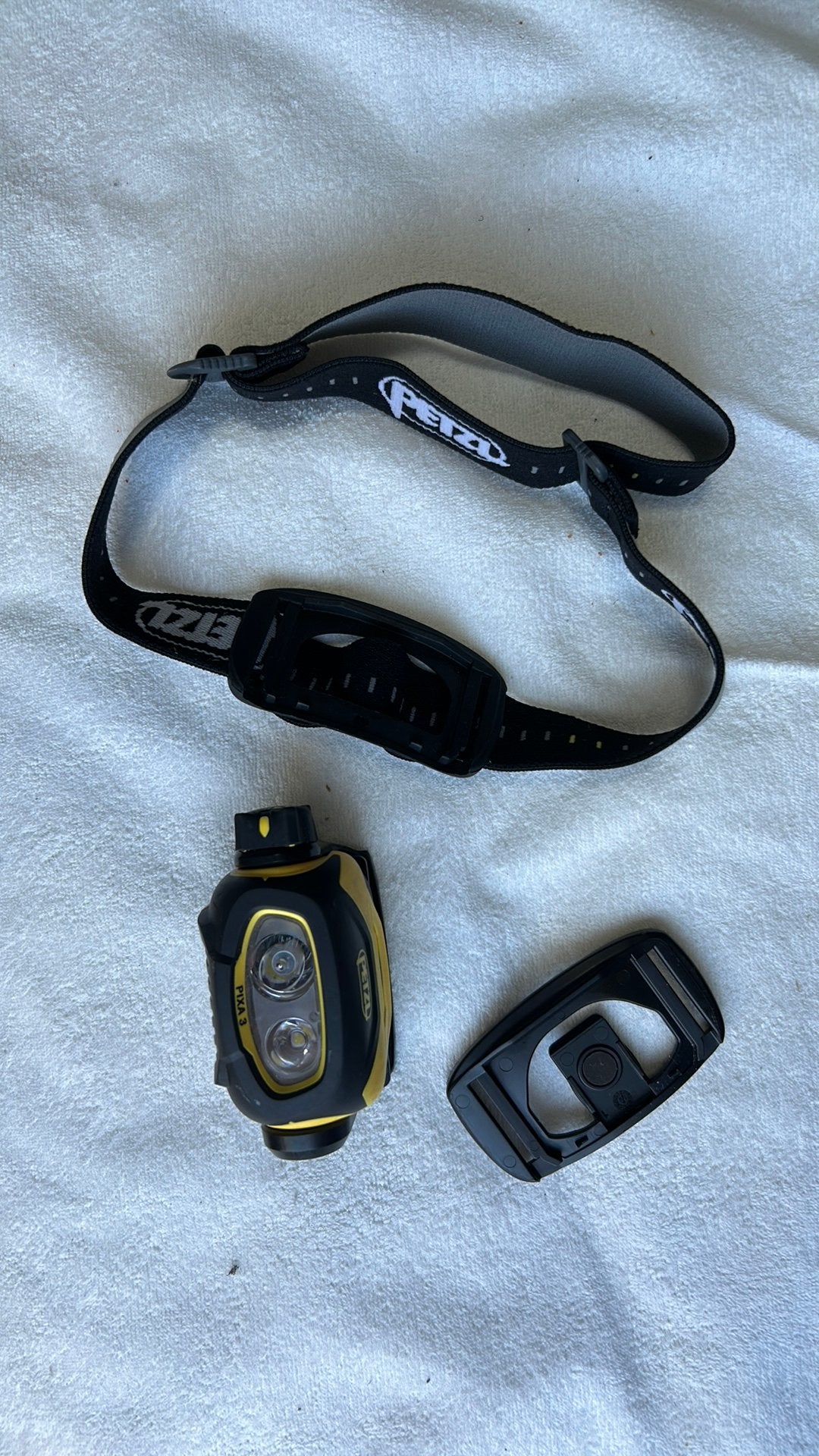 Hoofdlamp Petzl Pixa 3, Ophalen, Zo goed als nieuw