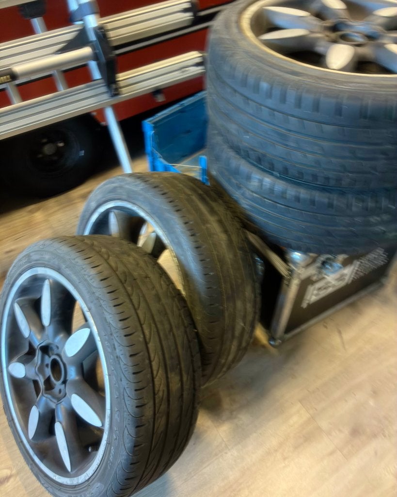 Velgen  Mini Cooper S gebruikt, Ophalen, Gebruikt, Velg(en), 17 inch