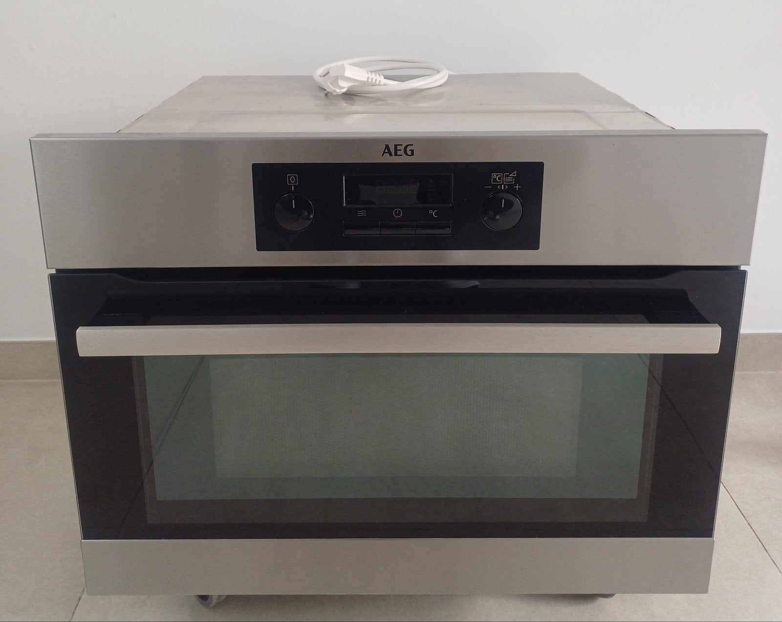 AEG KMS361000M CombiQuick combi-oven, Elektronische apparatuur, Ophalen, AEG, Inbouw, Hete lucht