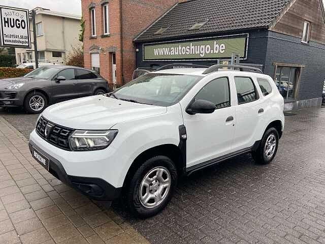 Dacia Duster 1.0 TCe AIRCO TREKHAAK 68000km, 89 pk, Wit, https://public.car-pass.be/vhr/8104e596-f50c-4db1-bad0-36ed804c2355, SUV of Terreinwagen