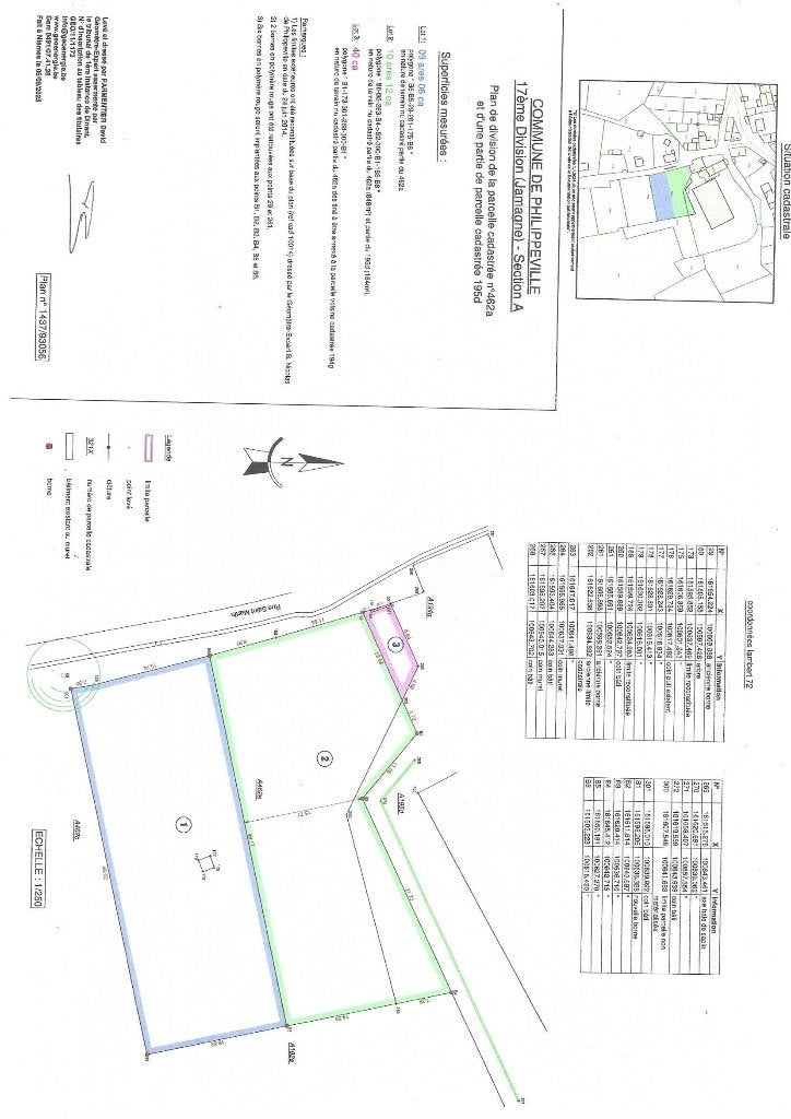 deux terrains à bâtir  100 m2 et 90 m2 à Jamagne 5600, Immo, Jamagne Philippeville