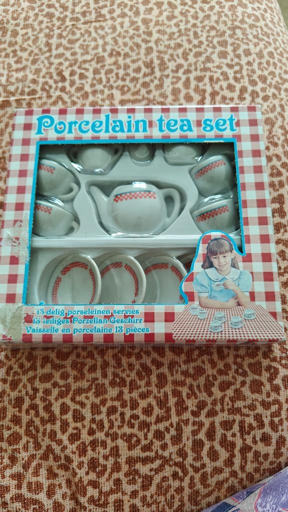 Porseleinen kinderservies, Antiek en Kunst, Ophalen of Verzenden