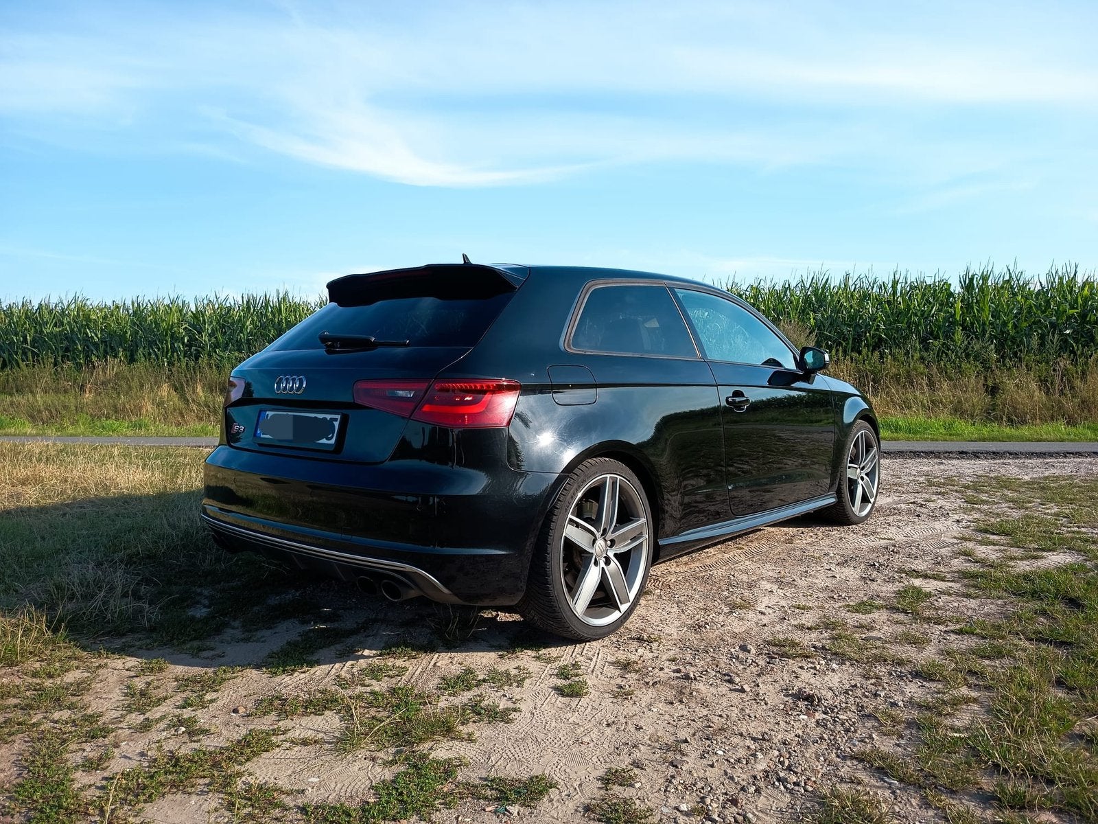Audi S3 2015 volledig en volledig 300 pk, Auto's, S3, Euro 6, Zwart, Particulier