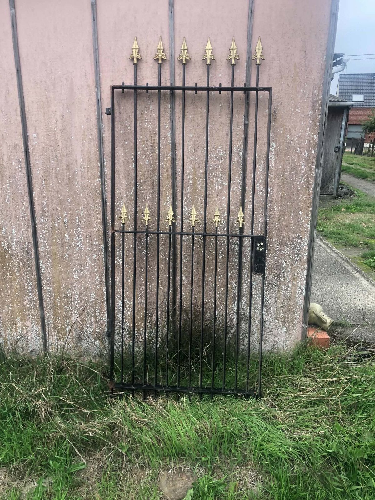 Smeedijzeren tuinpoort, Tuin en Terras, Ophalen, Zo goed als nieuw