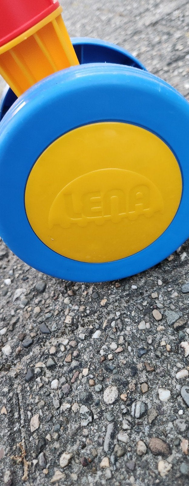 Babyfietsje Lena, Ophalen
