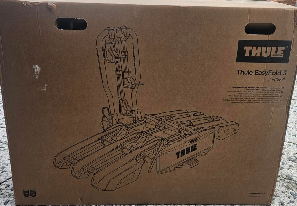 Te koop: Nieuwe Thule EasyFold 3 fietsendrager voor 3 fietse, Ophalen of Verzenden