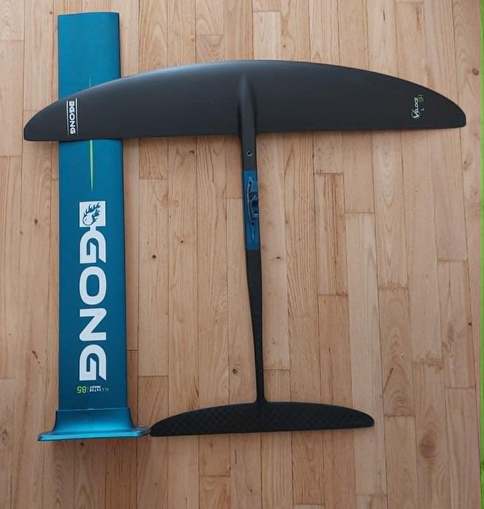 Folie GONG Veloce V2 maat L, Watersport en Boten, Windsurfen, Ophalen, Gebruikt, Foil
