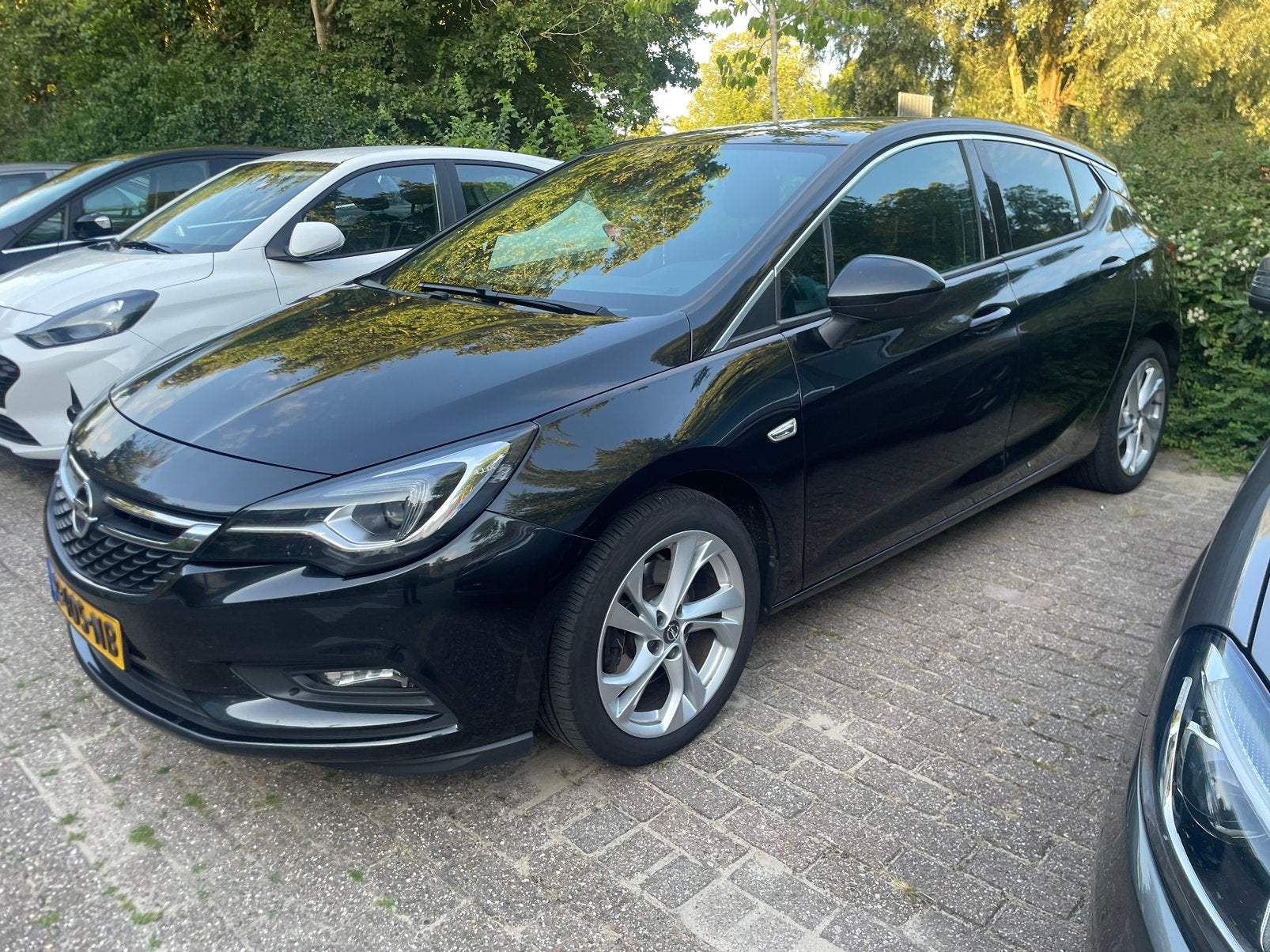 Opel astra 1.6 cdti automaat LED/Lane/Clima/stuurverwarming, Stof, 1600 cc, Zwart, 5 deurs