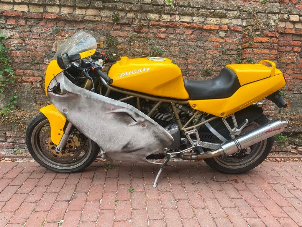 Ducati  750 ss - Supersport, Motoren, 750 cc, 2 cilinders, Sportuitlaat, Motorrijbewijs A