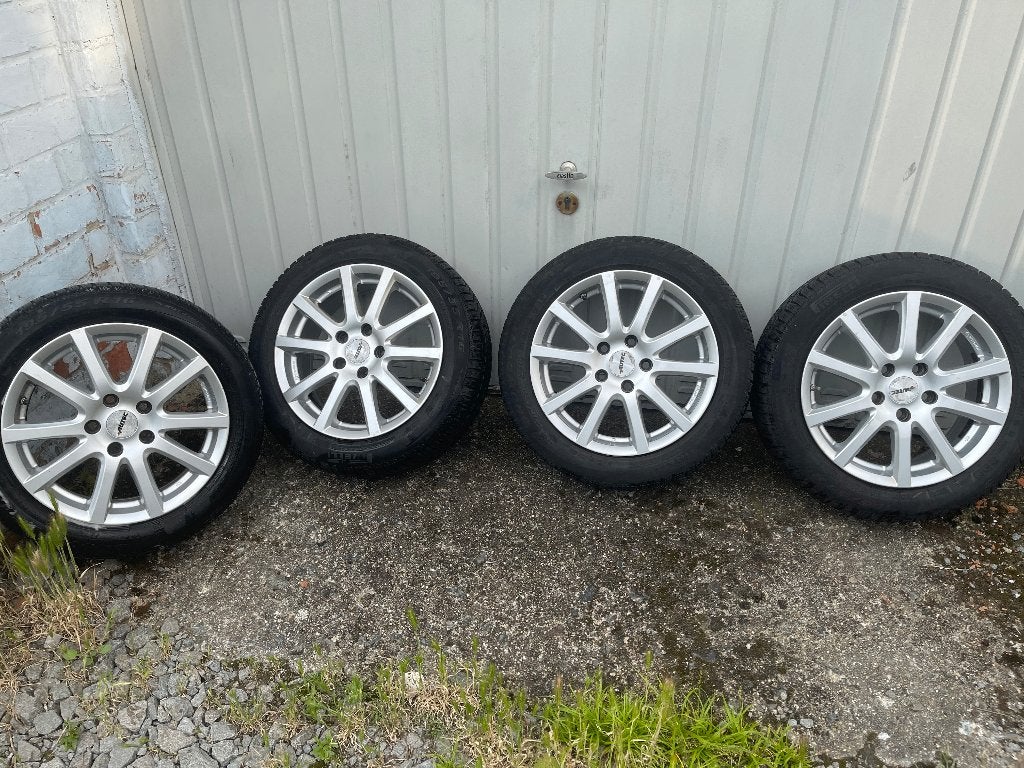 Velgen 16" 195 55 R16 - AUDI, BMW, MERCEDES, MINI, Ophalen, 16 inch, Banden en Velgen, 195 mm