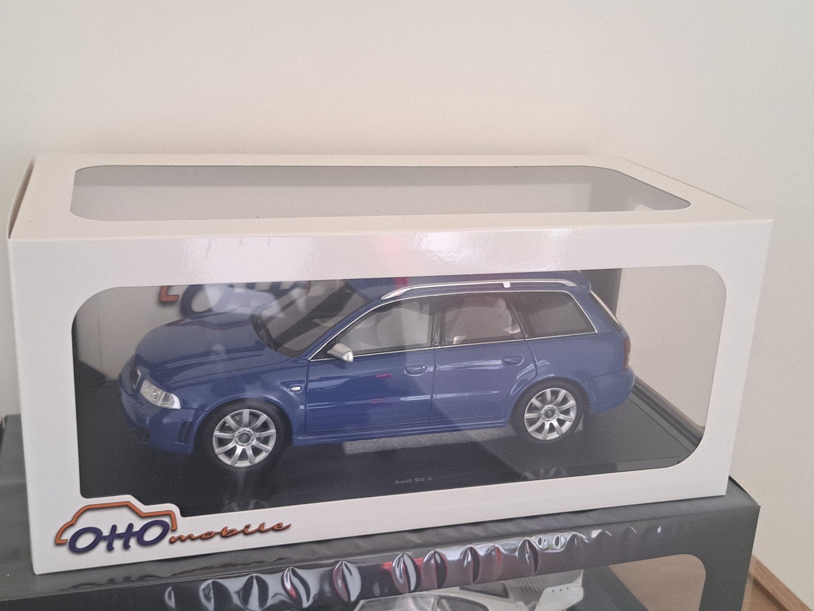 Audi RS4 B5 Misano Blue OTTO OT1272 Nieuw, Ophalen of Verzenden, Nieuw, Auto, OttOMobile