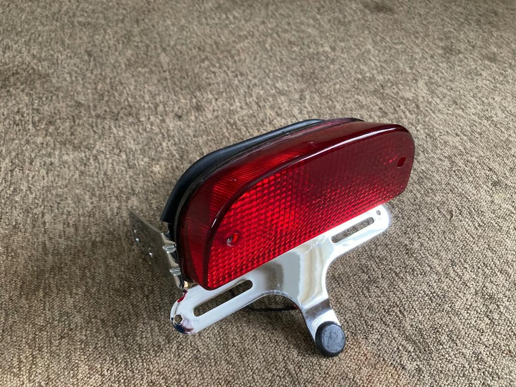 custom achterlicht+nr-plaat houder, Motoren, Ophalen of Verzenden, Gebruikt