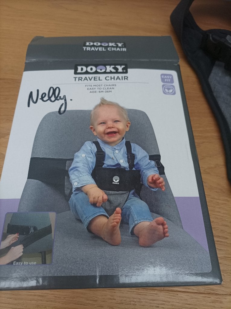Dooky travel chair, Kinderen en Baby's, Ophalen of Verzenden, Zo goed als nieuw, Overige typen, Stoelverkleiner