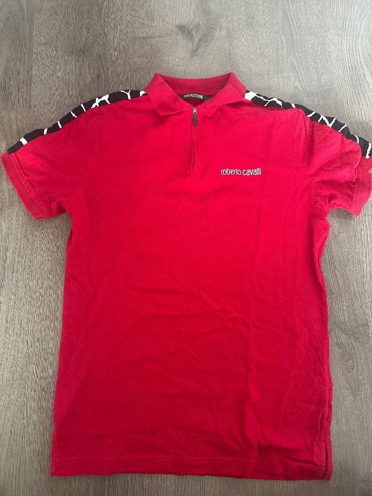 Polo Roberto cavalli rouge taille M, Vêtements | Hommes, Polos, Rouge, Enlèvement ou Envoi, Porté, Taille 48/50 (M)