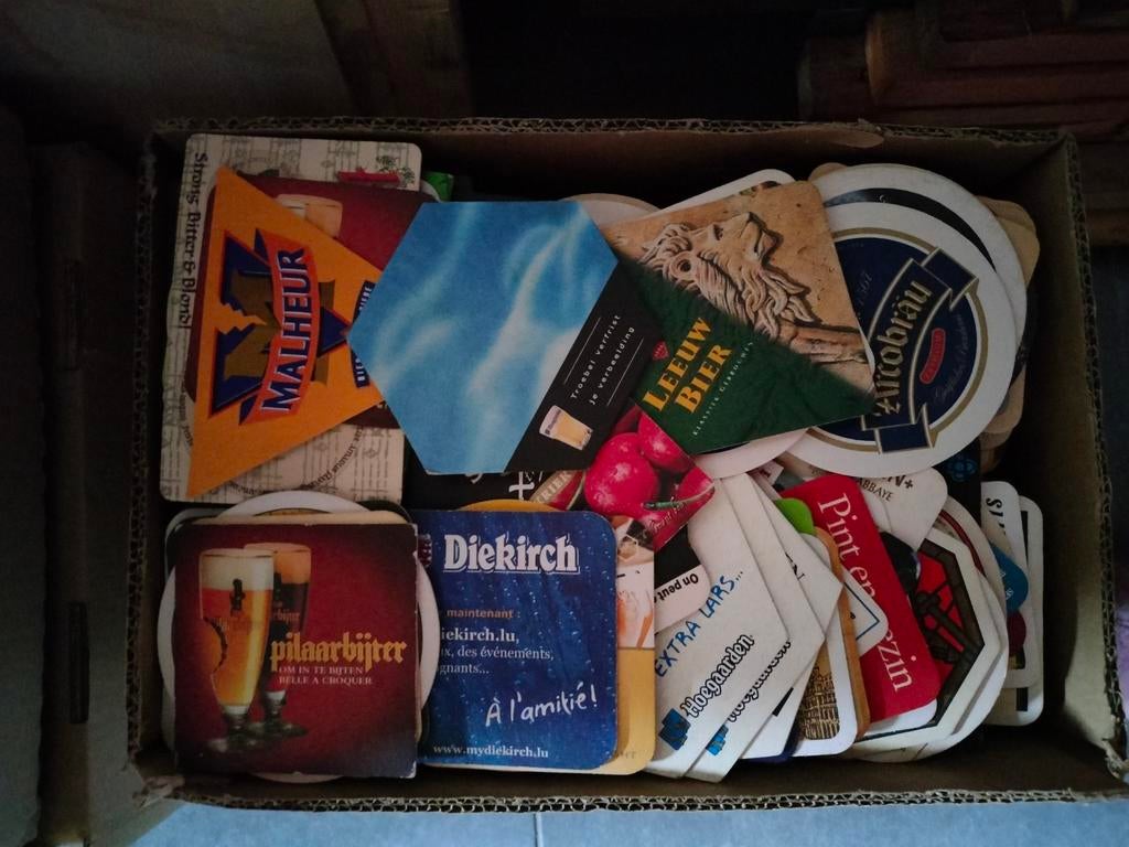 Bierviltjes nr 10, Ophalen