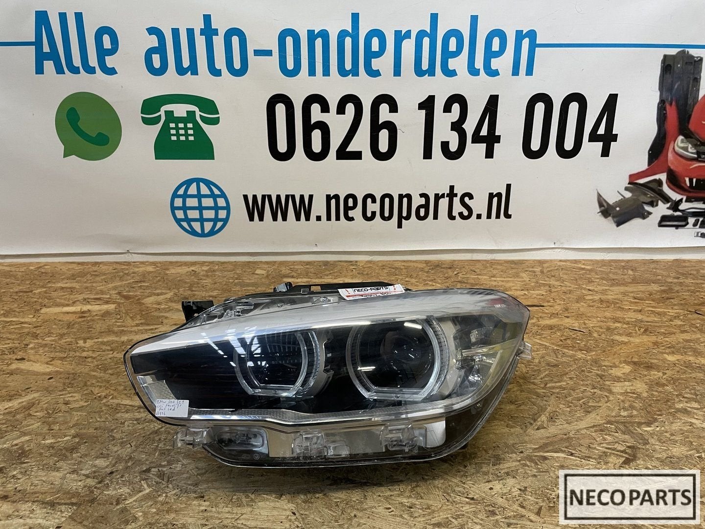BMW 1 SERIE F20 F21 FACELIFT VOL LED KOPLAMP LINKS 7214787, Gebruikt, -, -, Ophalen of Verzenden