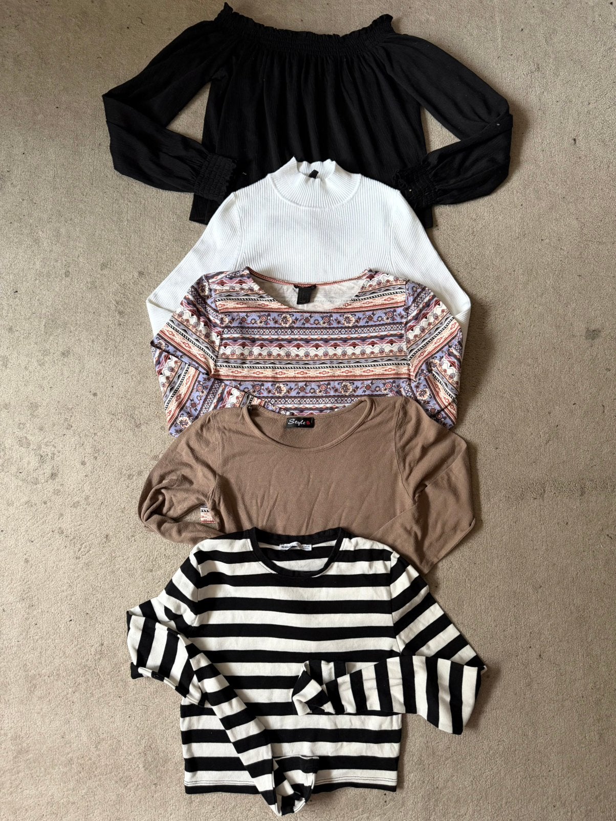 5x longsleeves, Kleding | Dames, Ophalen of Verzenden, Zo goed als nieuw, Maat 36 (S)