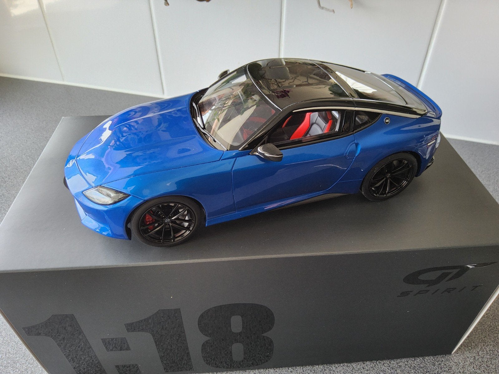 Nissan Fairlady Z Blue., Ophalen of Verzenden