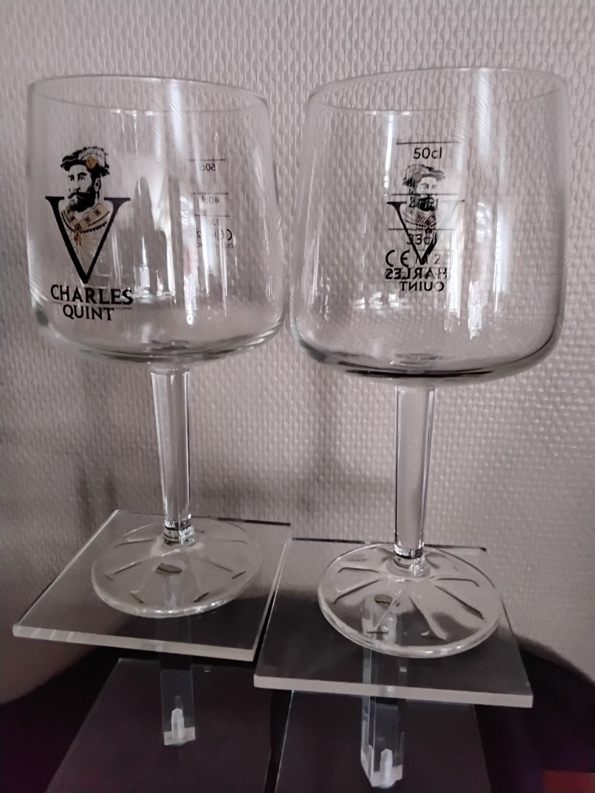 Charles Quint 50 cl, Enlèvement