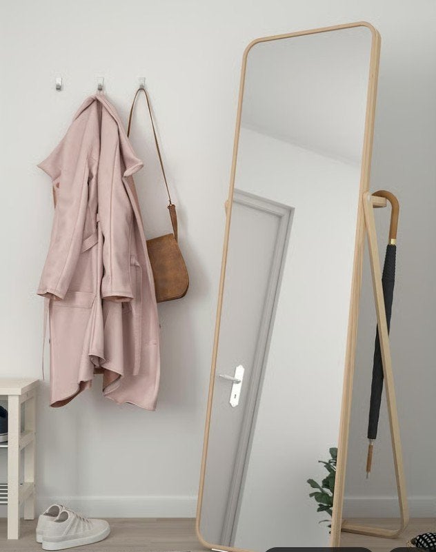 Ikea staande spiegel  IKORNESS, Ophalen, Zo goed als nieuw