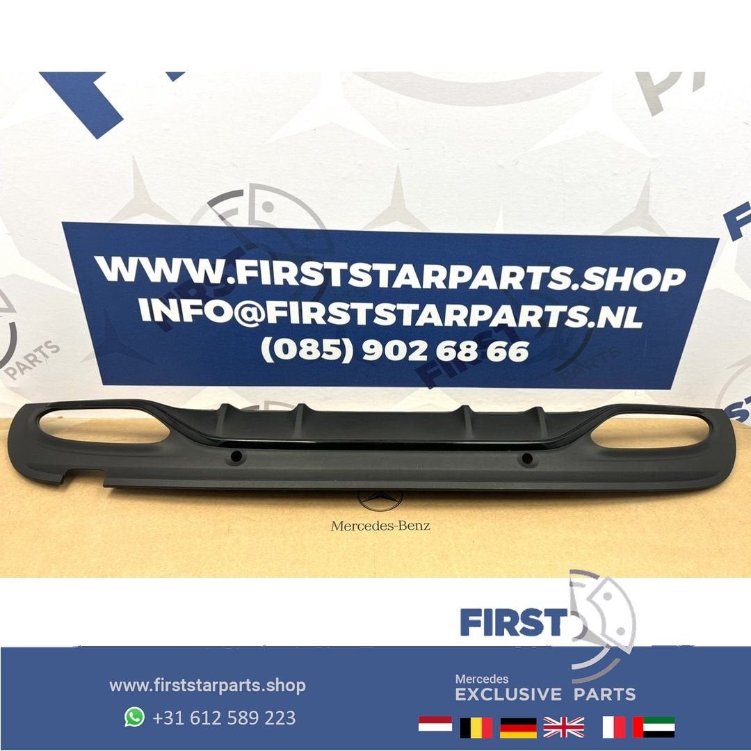 W205 FACELIFT C43 AMG BUMPER DIFFUSER NIGHT PAKKET Mercedes, Auto-onderdelen, Gebruikt, -, Ophalen of Verzenden, -