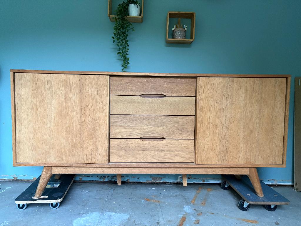 Scandinavische kast met stijl!, Ophalen, Overige materialen, 150 tot 200 cm, Zo goed als nieuw