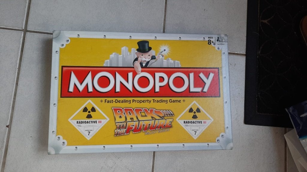 bordspel nieuw Monopoly Back to the Future Monopolie, Een of twee spelers, Ophalen of Verzenden, Nieuw, Monopoly