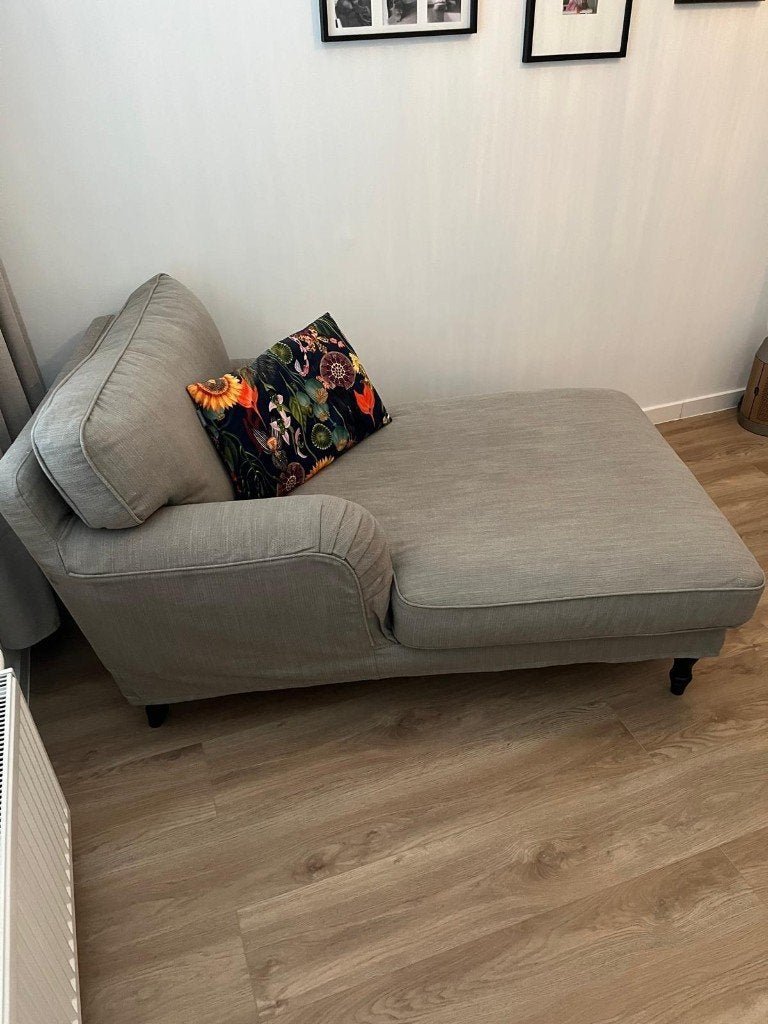Longchair Ikea, Enlèvement, Utilisé, Une personne, Tissus