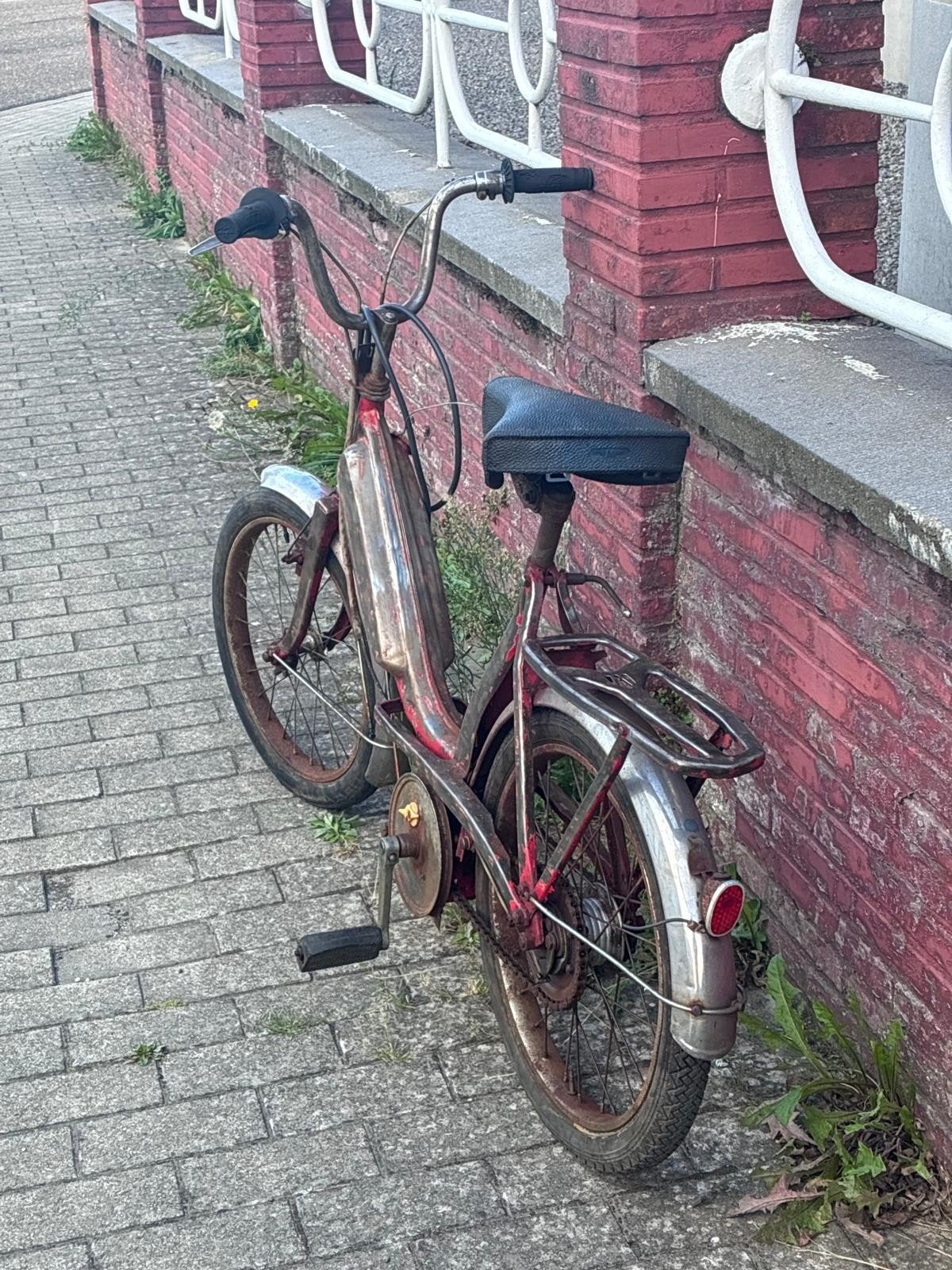type 40n frame geen motorblok, Enlèvement, Frein à tambour, Motobecane