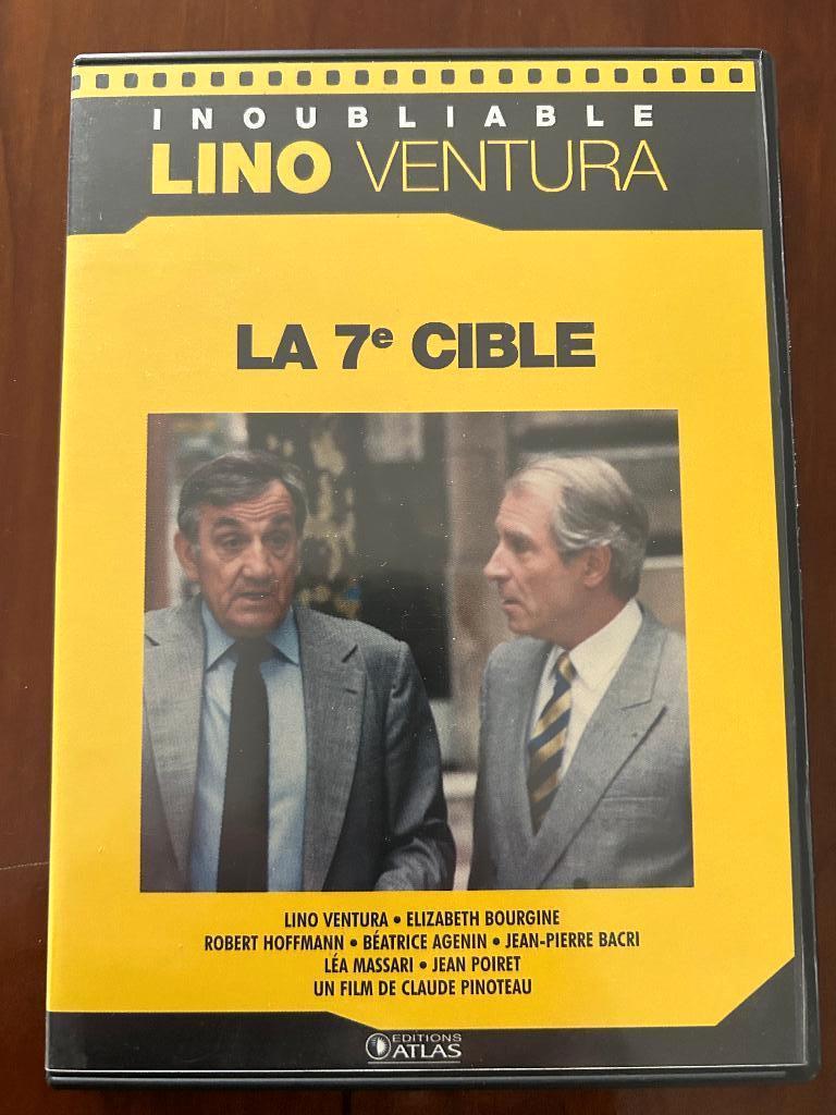 DVD La 7e cible - Lino Ventura, Jean Poiret, CD & DVD, Enlèvement, Comme neuf, Français, Français