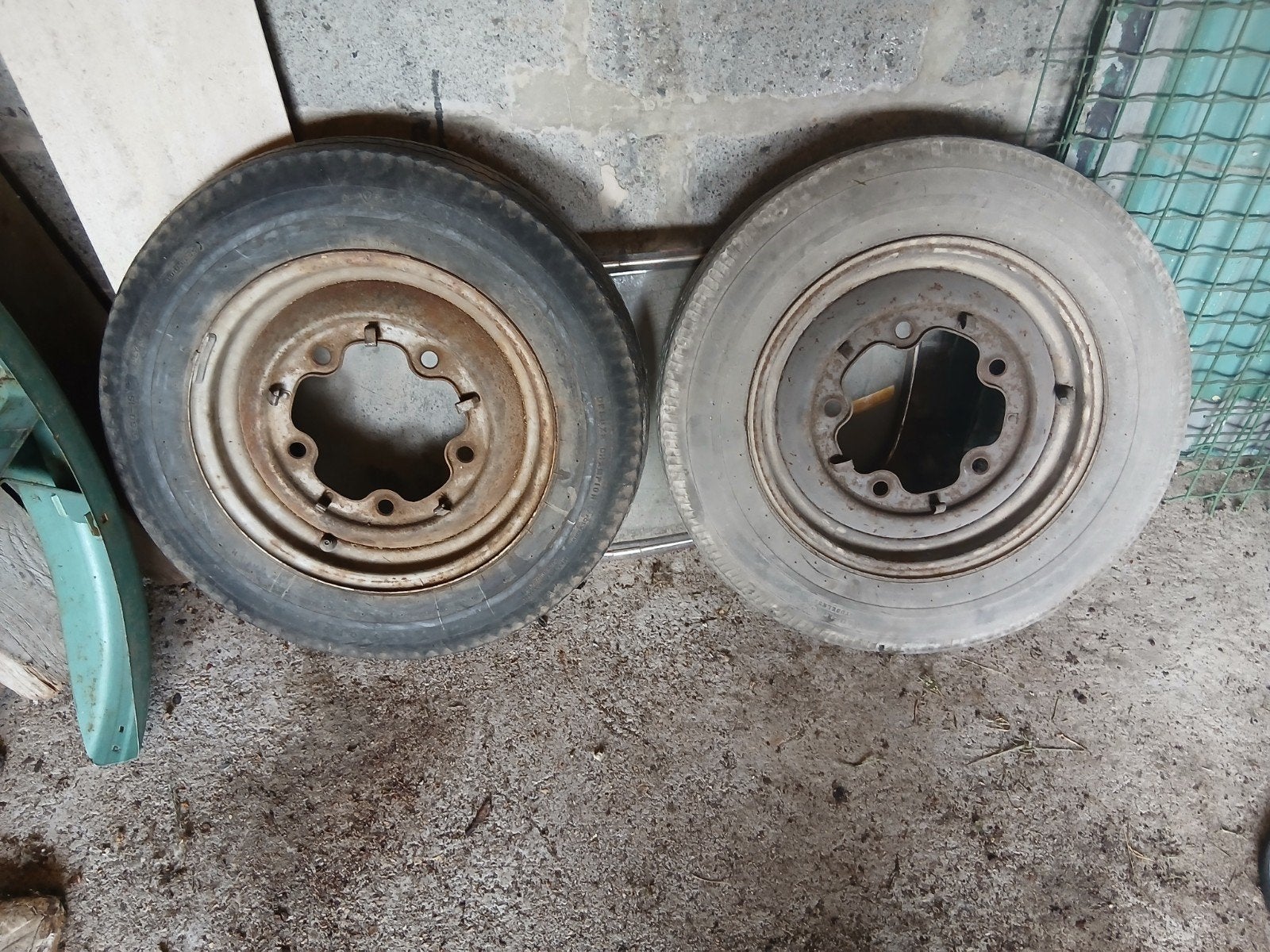 Velgen vw kever, Ophalen, Velg(en)