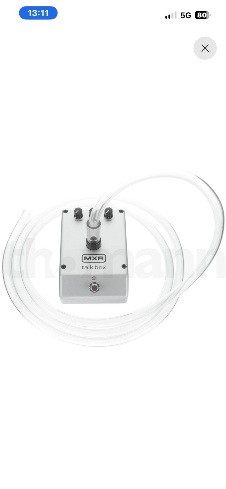 Talk Box MXR M 222 neuf, Enlèvement, Comme neuf