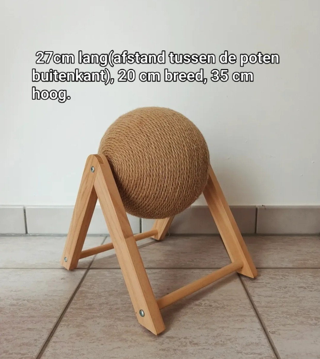 kattenkrabbol XXL, zo goed als nieuw., Ophalen