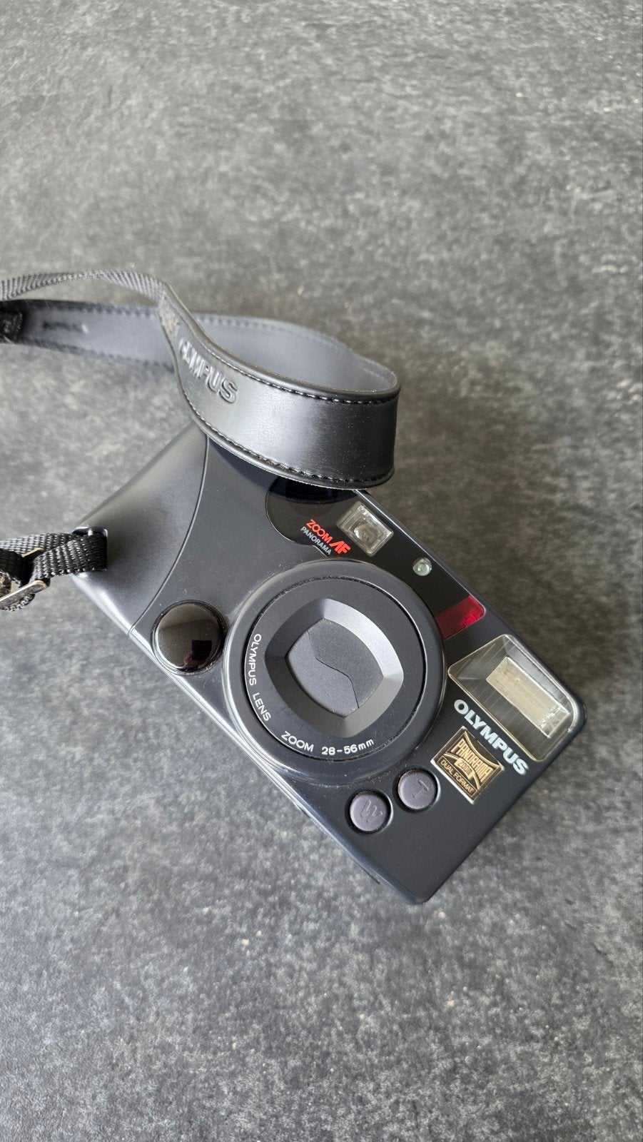 Olympus AZ-220 Wide Zoom (IZM 220) 35mm film camera, Ophalen, Olympus