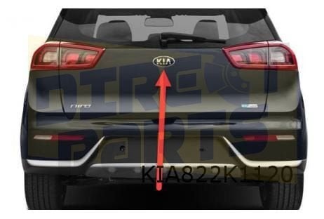 Kia Niro embleem logo ''Kia'' achterklep Origineel! 86310G50, Auto-onderdelen, Kia, -, Verzenden, -
