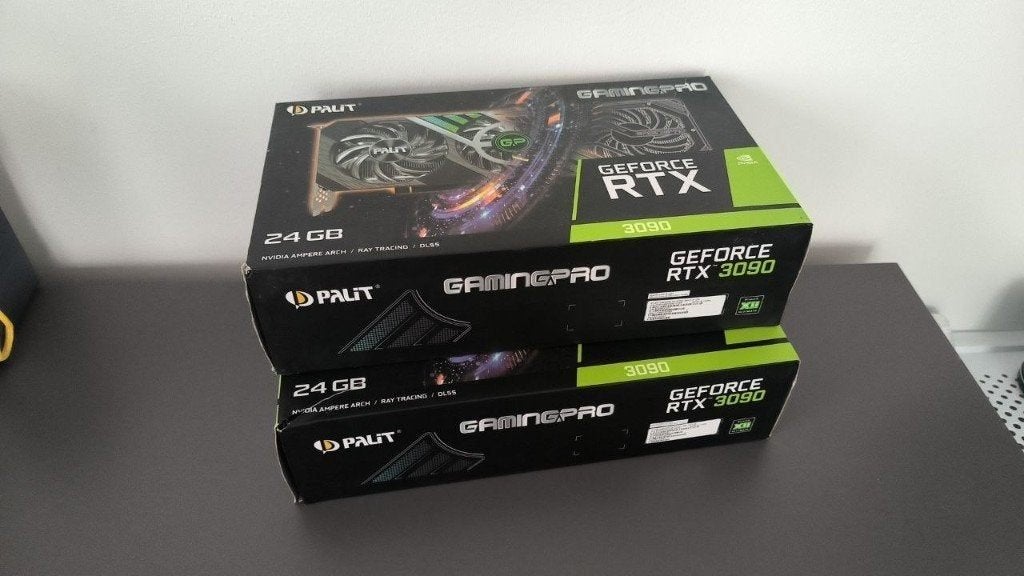 Palit RTX 3090 GamingPro 24GB - originele doos, zegel intact, Enlèvement ou Envoi, GDDR6, PCI-Express 4, Comme neuf