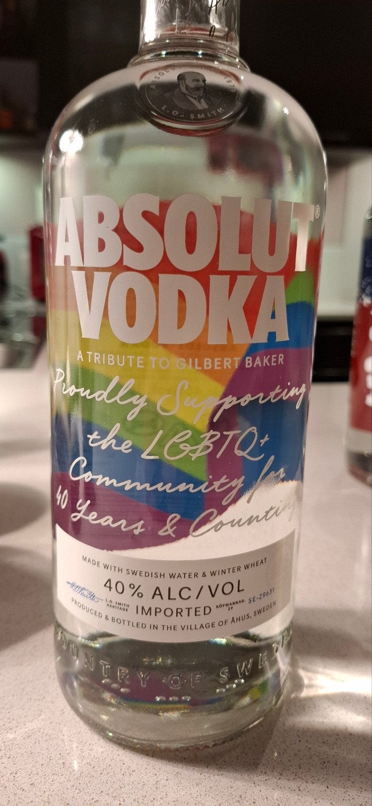 Absolut vodka édition limitée LGBTQ neuve non entamée 1l, Collections, Enlèvement
