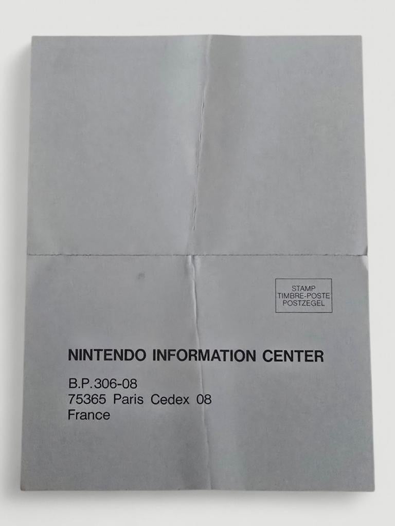Nintendo Informatiecentrum — Ninte Antwoordkaart/document, Games en Spelcomputers, Ophalen of Verzenden