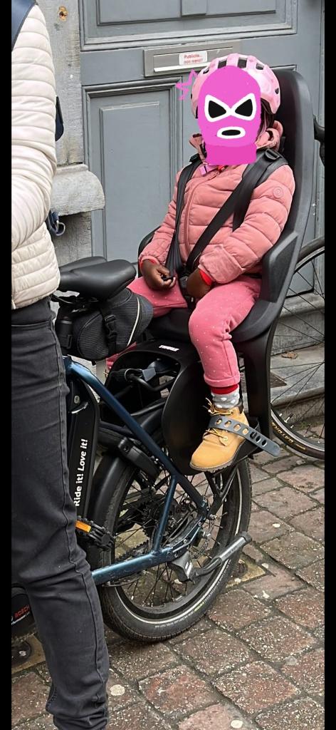 Siege enfant velo, THULE, Repose-pieds, 15 à 25 kg, Enlèvement