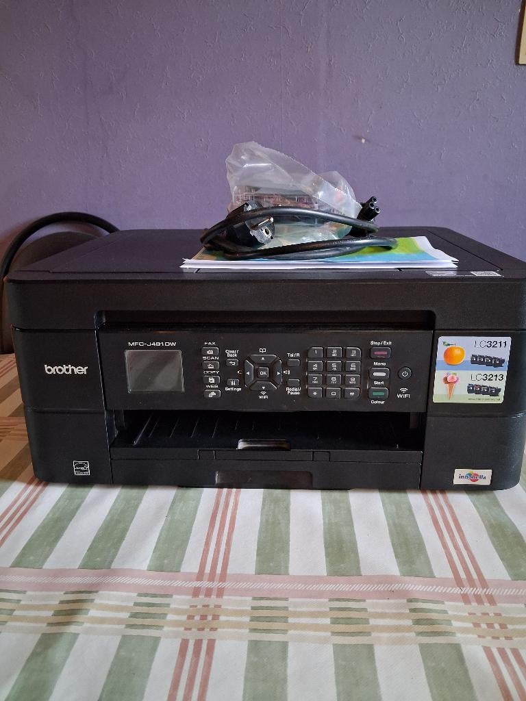 Printerinkt nieuw, Ophalen, Nieuw, Cartridge, Brother