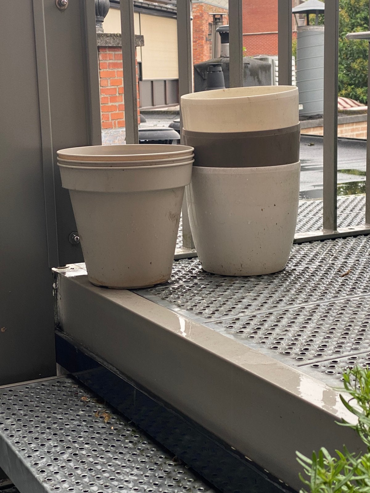 Plantenbakken, Tuin en Terras, Ophalen, Gebruikt, Kunststof