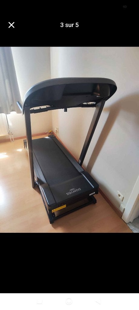 Tapis de course  Domyos, Sports & Fitness, Enlèvement, Comme neuf, Dos, Tapis roulant