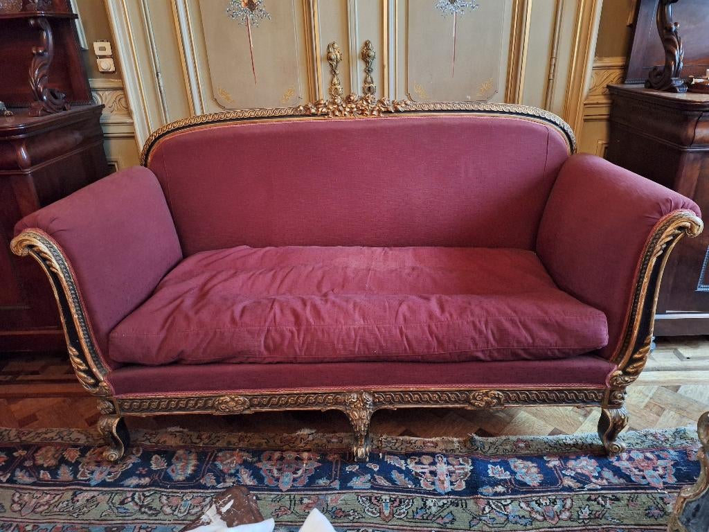 Canapé Napoleon III, Antiquités & Art, Enlèvement
