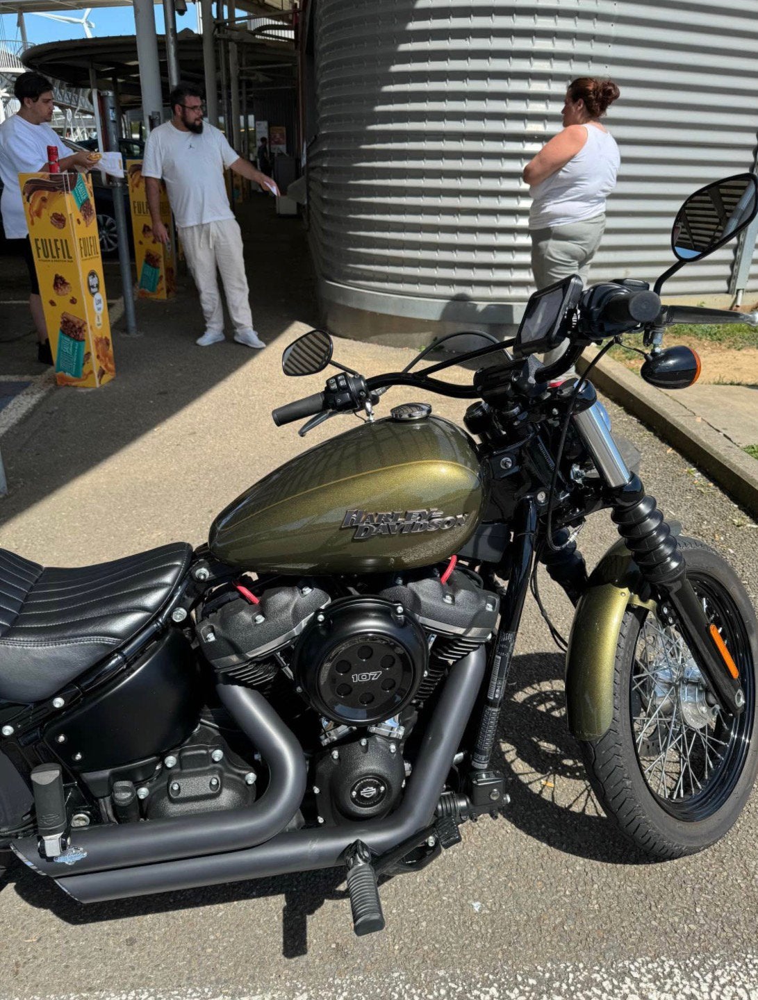 Harley Davidson Streetbob 2018, Permis Moto A, 1745 cm³, 2 cylindres, Neuf